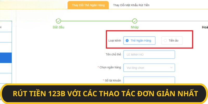 Rút Tiền 123B – Hướng Dẫn Chi Tiết Cùng Lưu Ý Quan Trọng